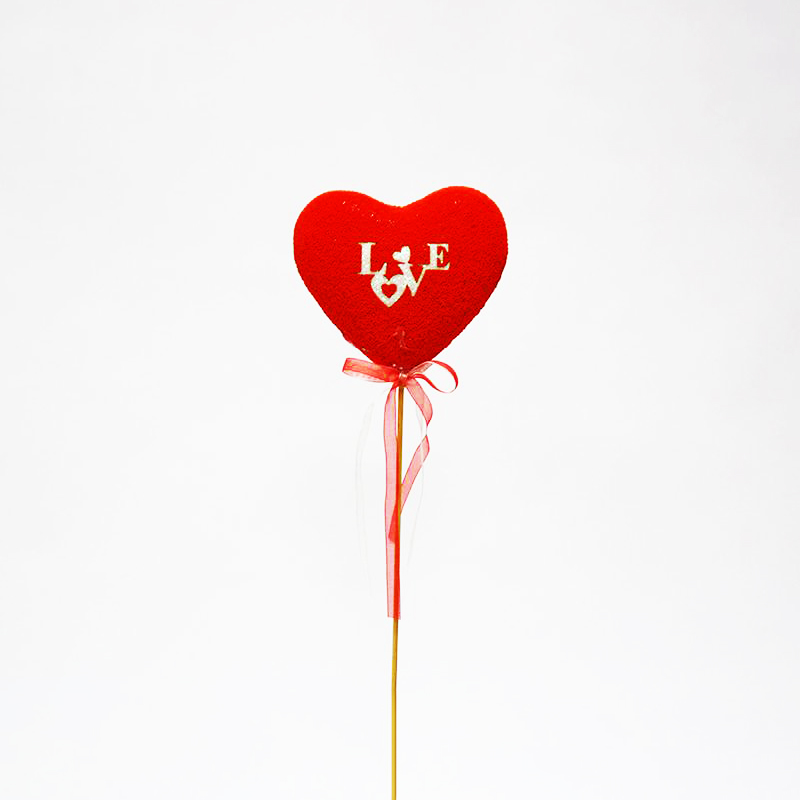 Pick em forma de Cora&ccedil;&atilde;o - Love